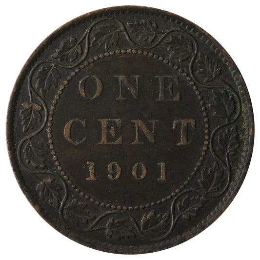 1901 Canada 1-cent Extra Fine (EF-40)