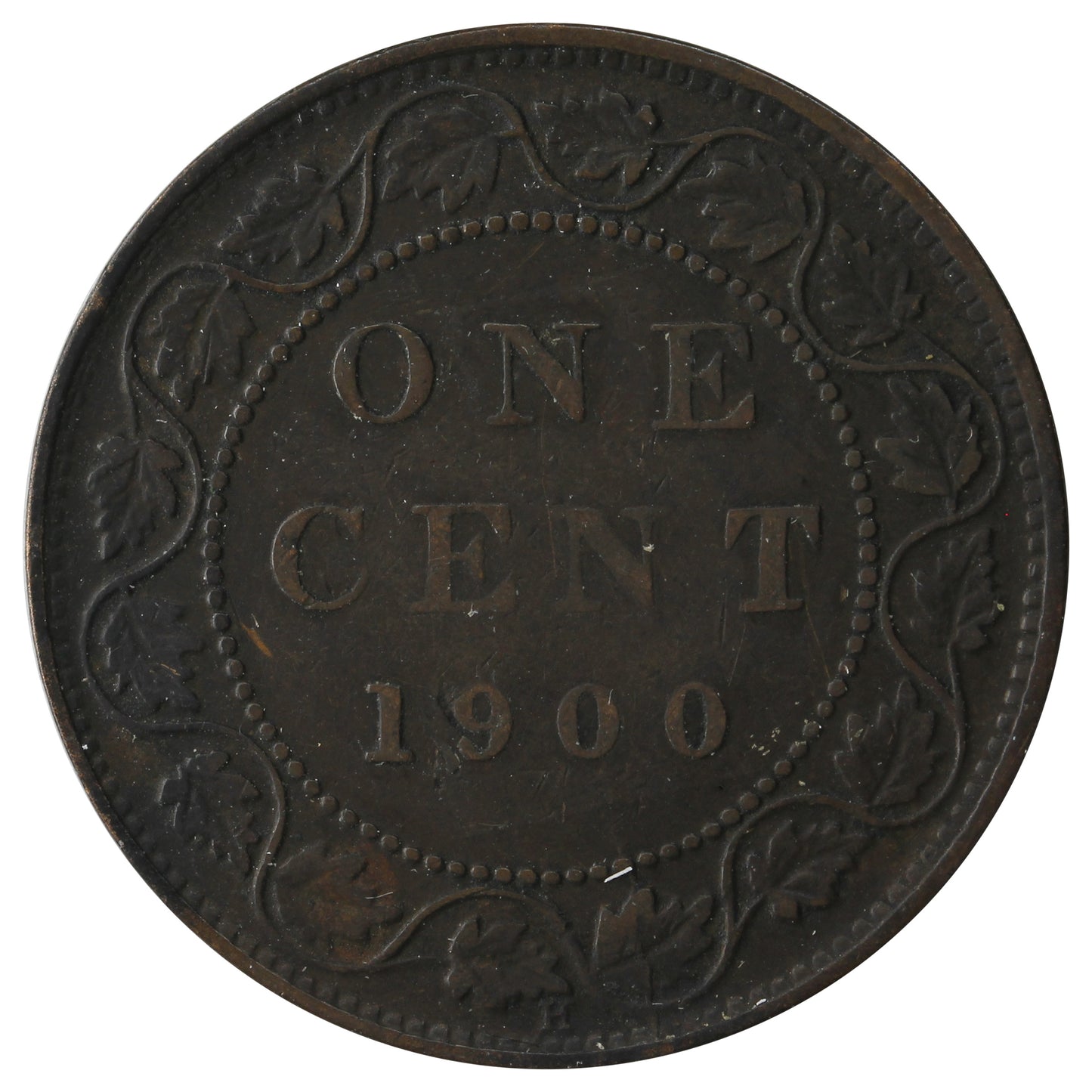 1900H Canada 1-cent F-VF (F-15)