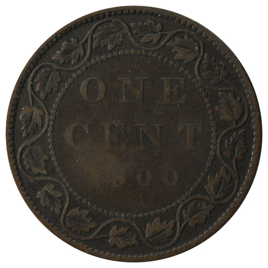 1900 Canada 1-cent Fine (F-12)