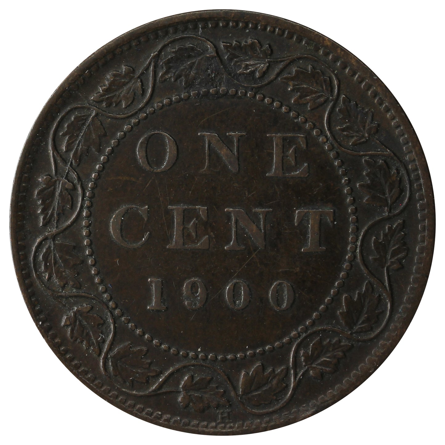 1900H Canada 1-cent VF-EF (VF-30)