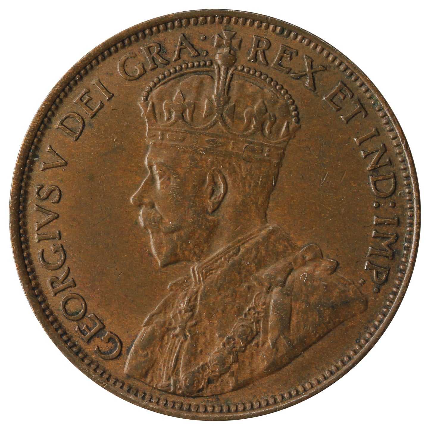 1920 Large Canada 1-cent Extra Fine (EF-40)