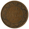 1917 Canada 1-cent F-VF (F-15)