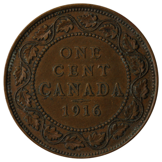 1916 Canada 1-cent Very Fine (VF-20)