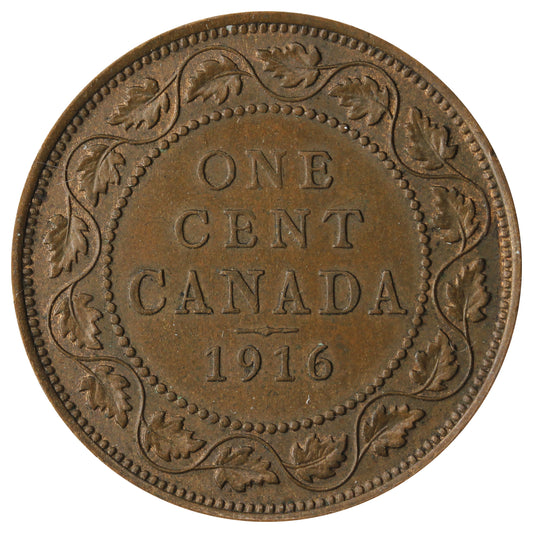 1916 Canada 1-cent Extra Fine (EF-40)