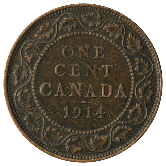 1914 Canada 1-cent Very Fine (VF-20)