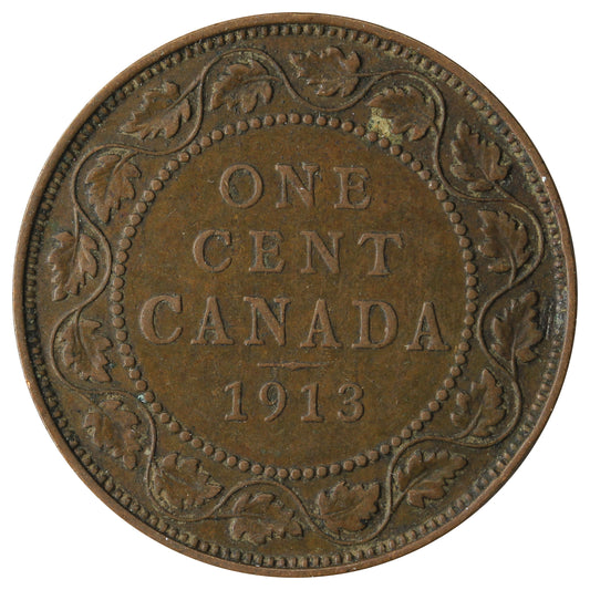 1913 Canada 1-cent Very Fine (VF-20)