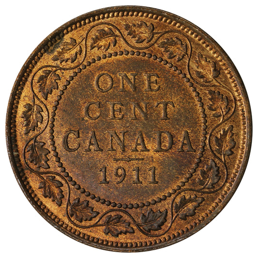 1911 Canada 1-cent Uncirculated (MS-60)