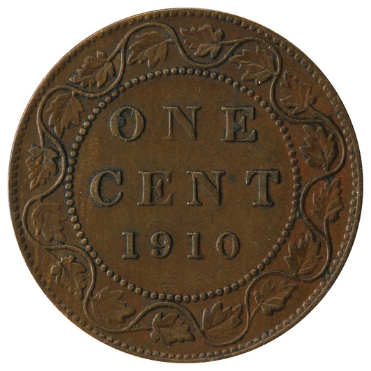 1910 Canada 1-cent Very Fine (VF-20)