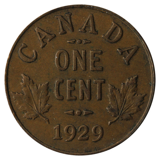 1929 Canada 1-cent VF-EF (VF-30)