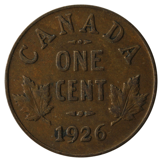 1926 Canada 1-cent Very Fine (VF-20)