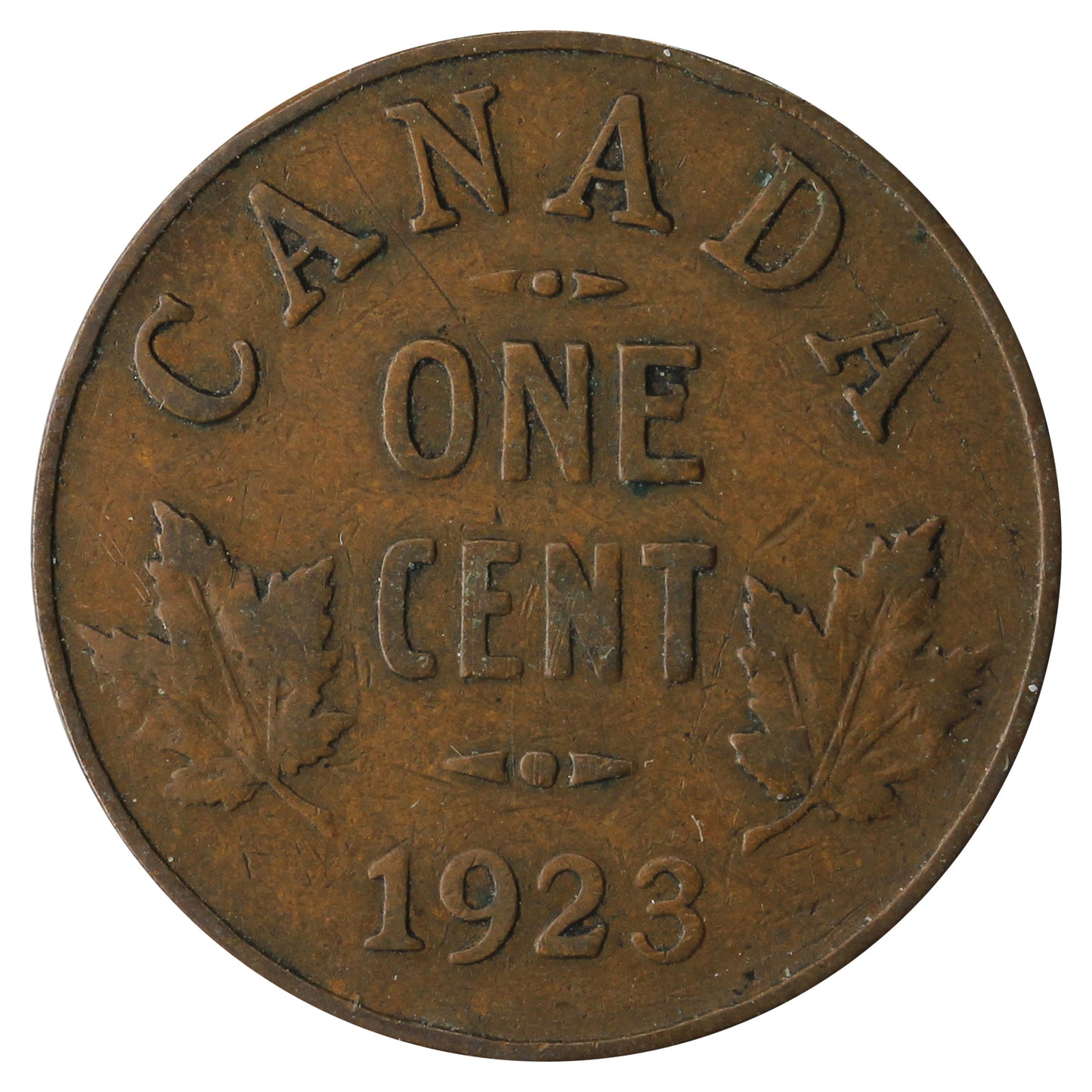 1923 Canada 1-cent VG-F (VG-10)