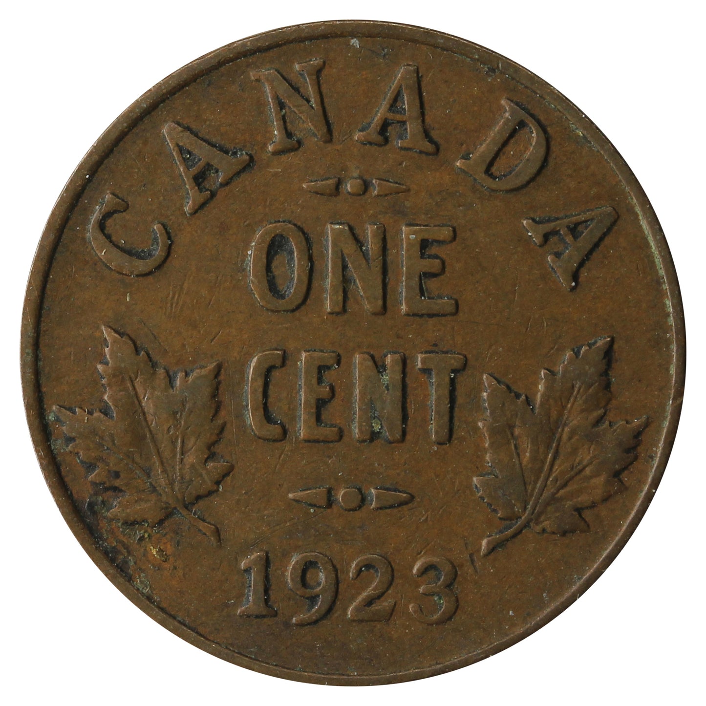 1923 Canada 1-cent Fine (F-12)