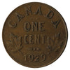 1929 High 9 Canada 1-cent F-VF (F-15)