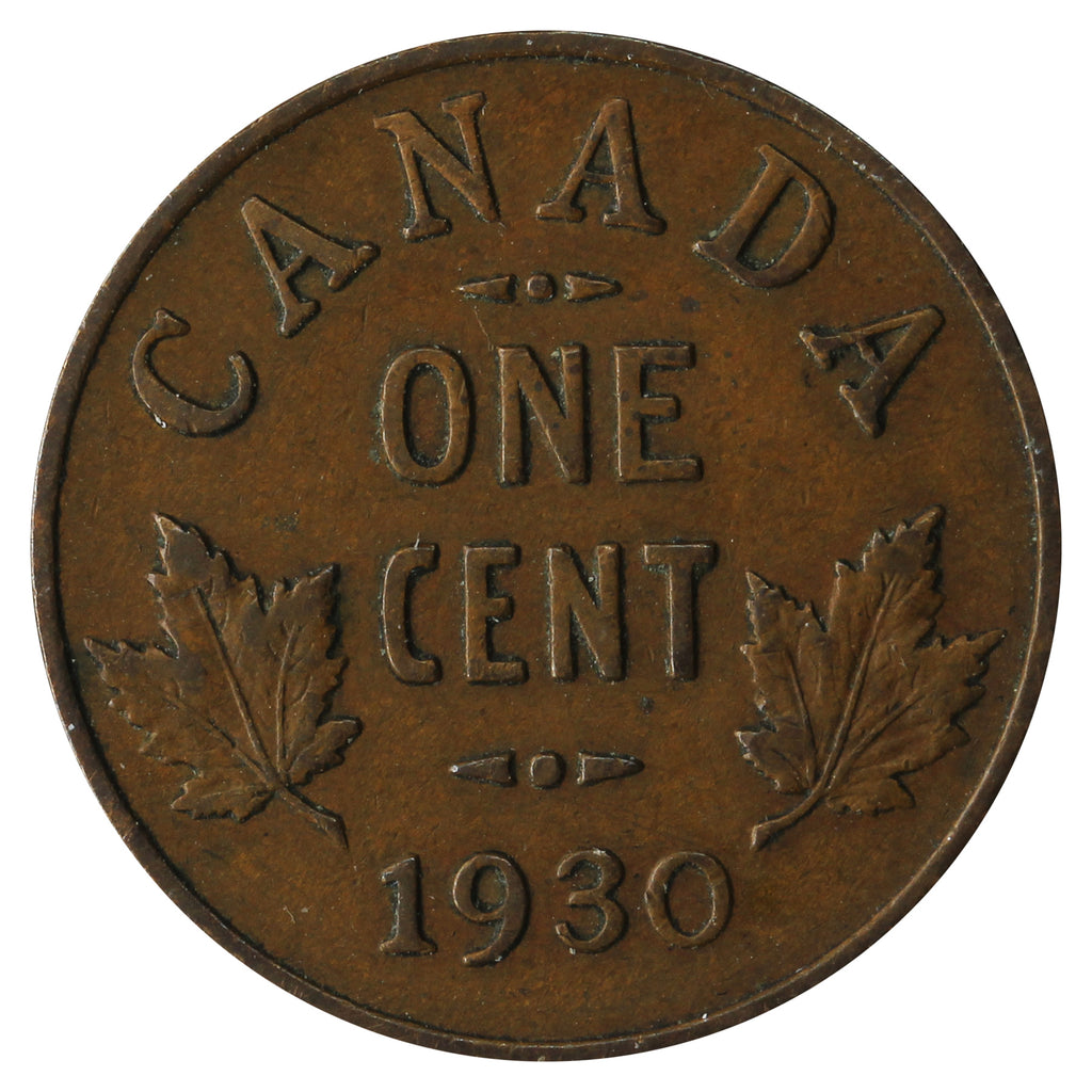 1930 Canada 1-cent Very Fine (VF-20)