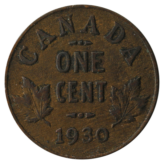 1930 Canada 1-cent Fine (F-12)