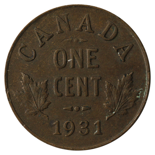 1931 Canada 1-cent VF-EF (VF-30)