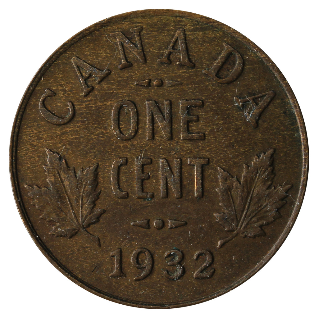 1932 Canada 1-cent Very Fine (VF-20)