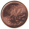 2004P Canada 1-cent ICCS Certified MS-65 Red