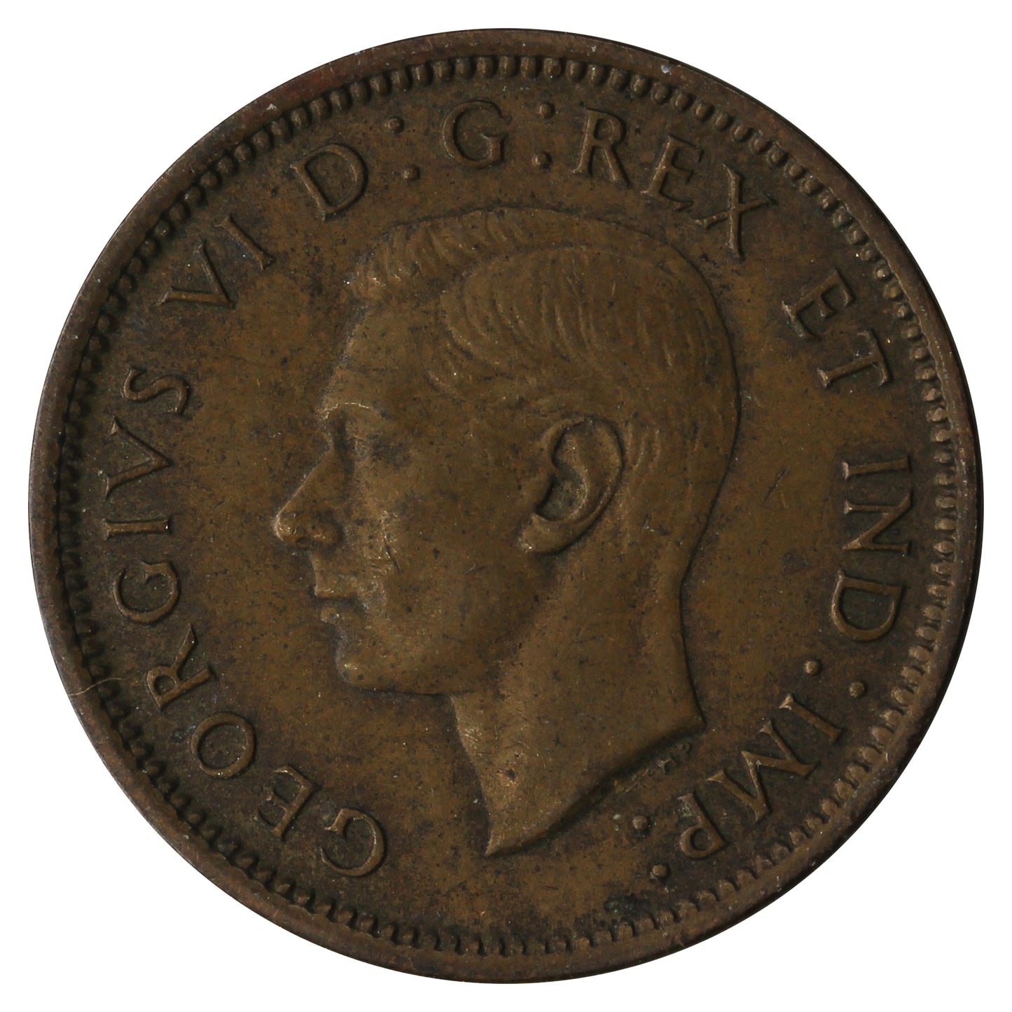 1940 Canada 1-cent Circulated