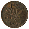 1941 Canada 1-cent Almost Uncirculated (AU-50)