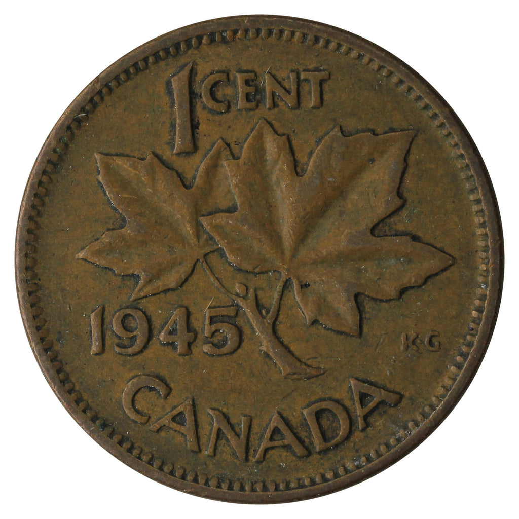 1945 Canada 1-cent Circulated