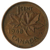 1948 A To Denticle Canada 1-cent Circulated