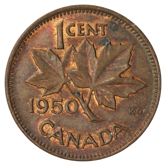 1950 Canada 1-cent Circulated