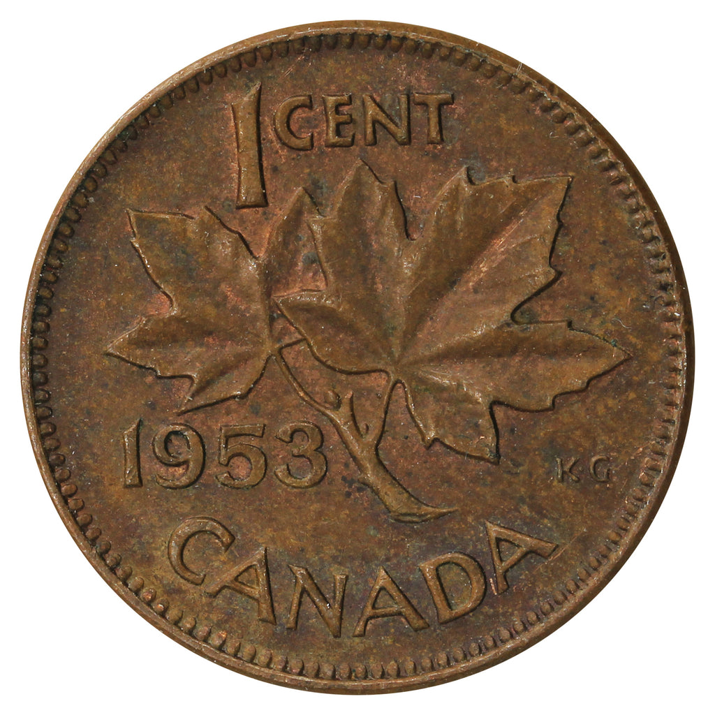 1953 NSS Canada 1-cent Circulated