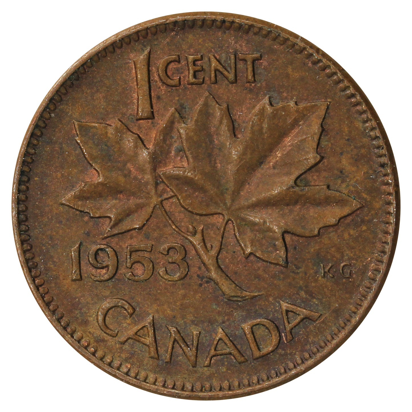 1953 NSS Canada 1-cent Circulated