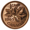 1969 Canada 1-cent Proof Like