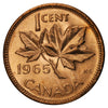 1965 Var. 1 SB P5 Canada 1-cent Choice Brilliant Uncirculated (MS-64)