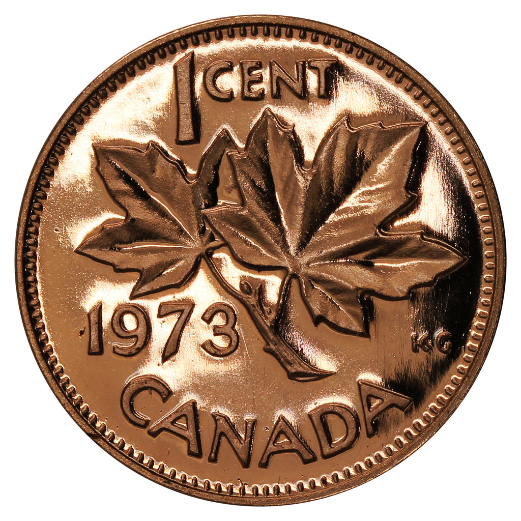 1973 Canada 1-cent Proof Like