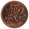 1976 Canada 1-cent ICCS Certified MS-66 Red