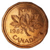 1982 Canada 1-cent Brilliant Uncirculated (MS-63)