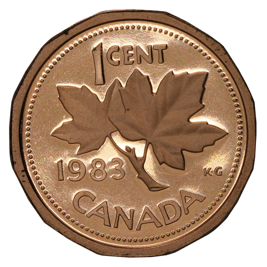 1983 Canada 1-cent Proof