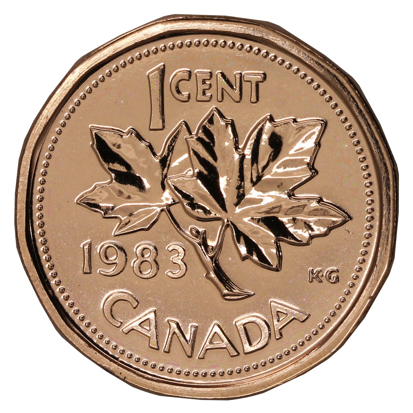 1983 Canada 1-cent Proof Like