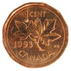 1993 Canada 1-cent ICCS Certified MS-65 Red