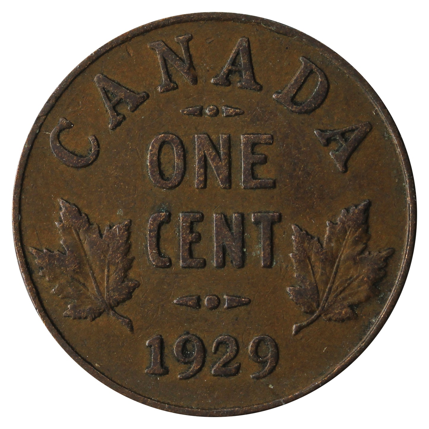 1929 Canada 1-cent Circulated