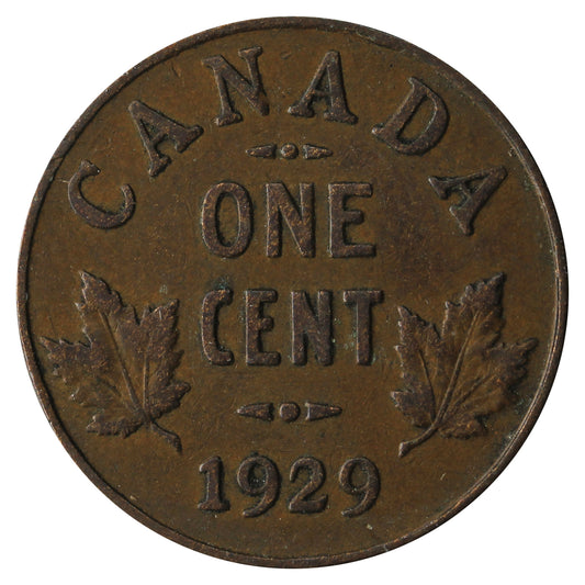 1929 Canada 1-cent Circulated