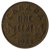 1934 Canada 1-cent Circulated