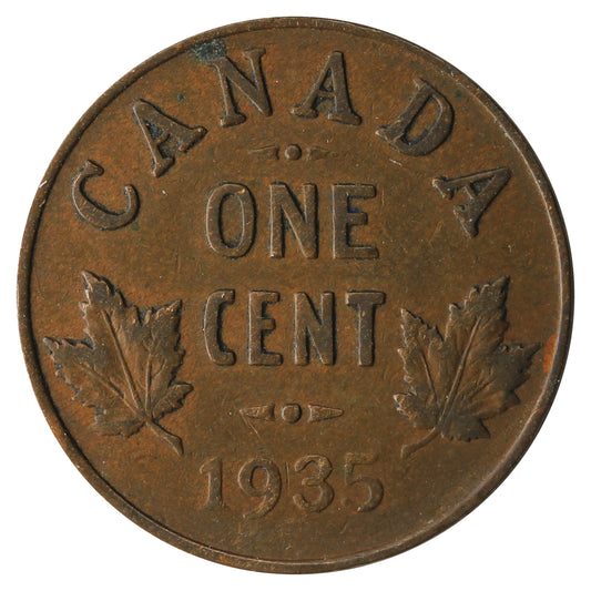 1935 Canada 1-cent Circulated