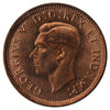 1940 Canada 1-cent ICCS Certified MS-65 Red