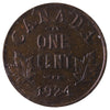 1924 Canada 1-cent ICCS Certified MS-60 Brown