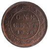 1858 Canada 1-cent ICCS Certified MS-60 Trace Red (XNW 832)