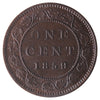 1859 Wide 9/8 Canada 1-cent ICCS Certified AU-55