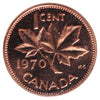 1970 Canada 1-cent ICCS Certified PL-67 Red, Heavy Cameo