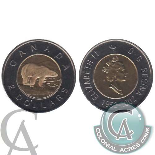 2002 Canada Two Dollar Proof Like