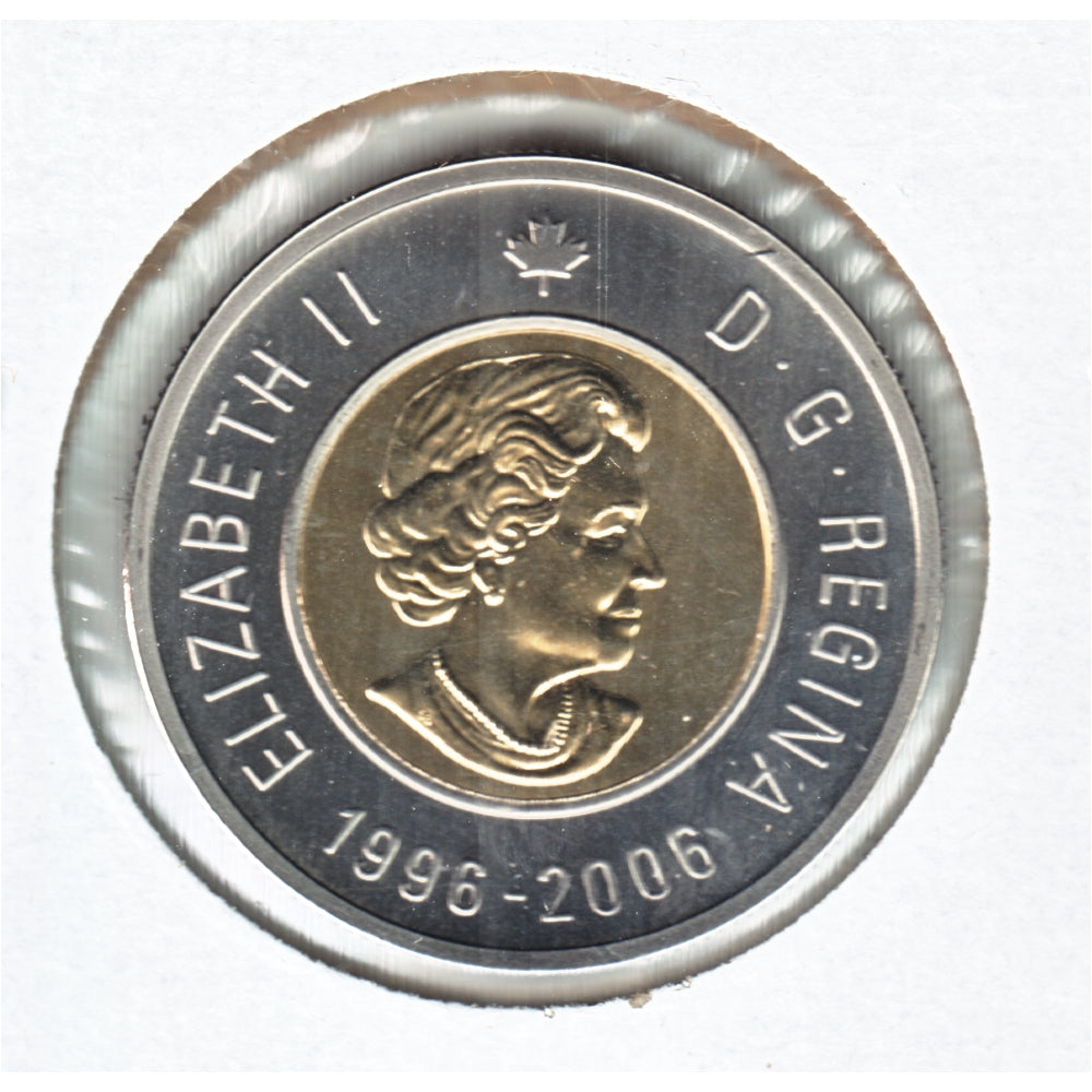 2006 Double Date Canada Two Dollar Specimen (1996-2006)