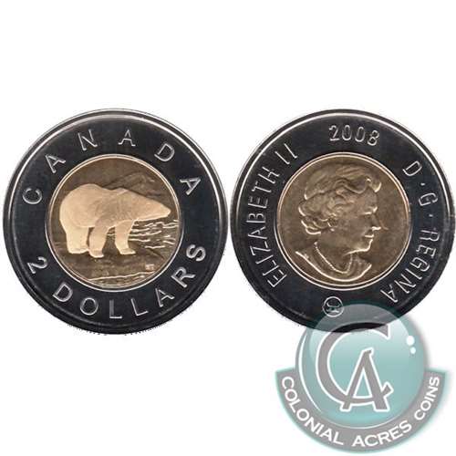 2008 Canada Two Dollar Proof Like