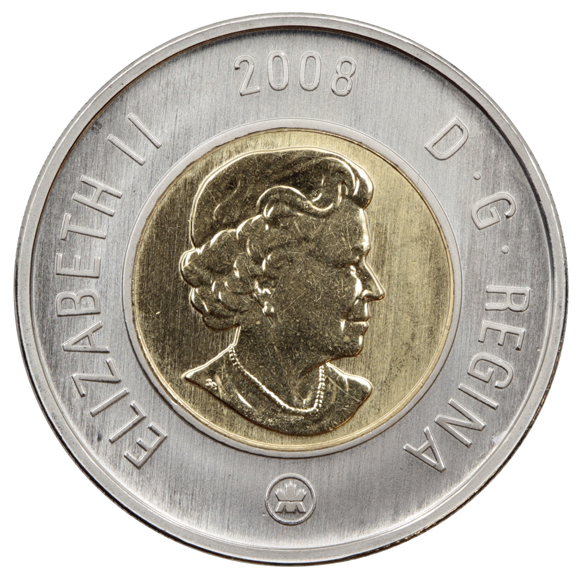 2008 Canada Two Dollar Specimen